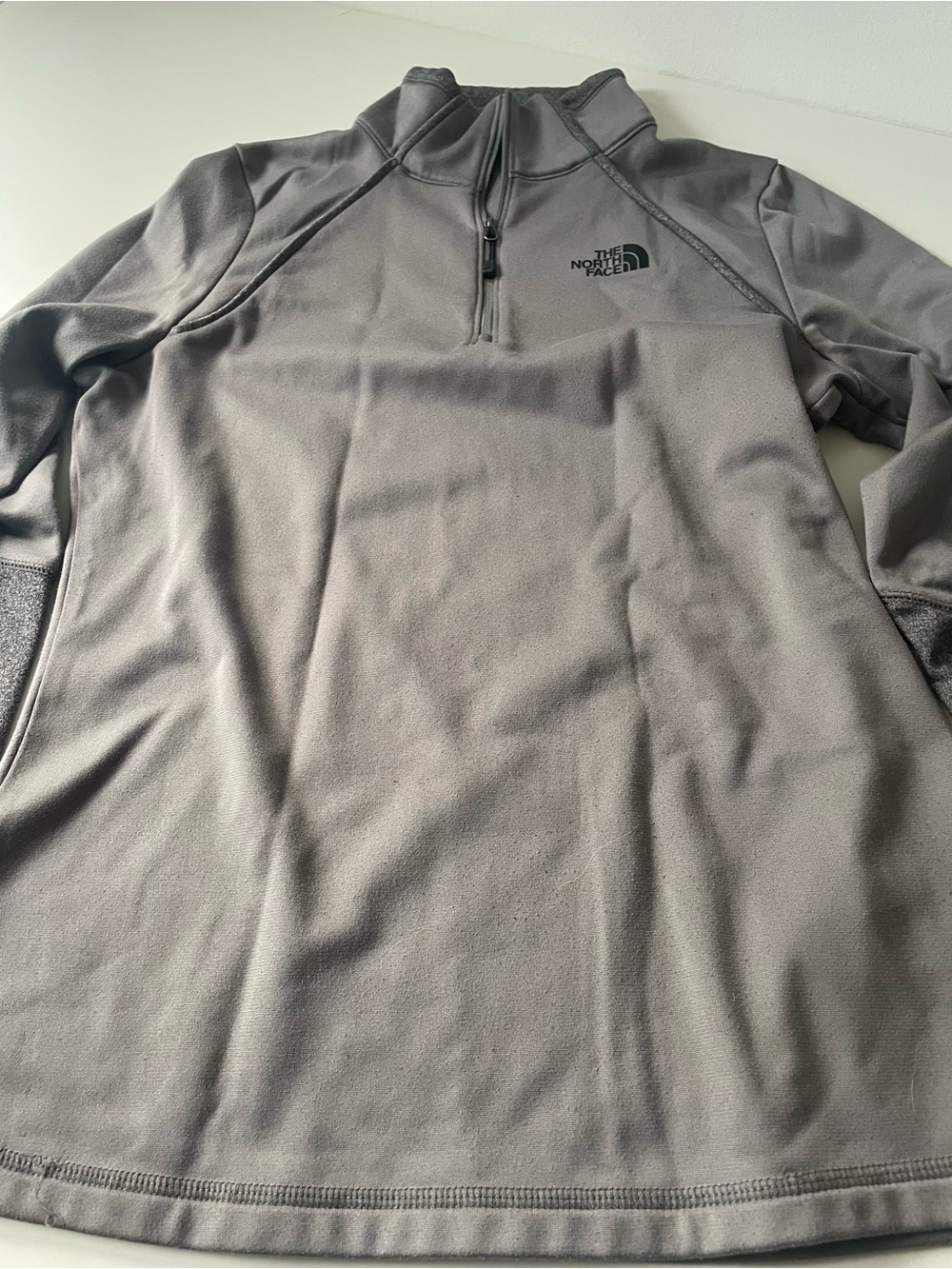 The North Face Women’s  Half-Zip Fleece Pullover - Gray
